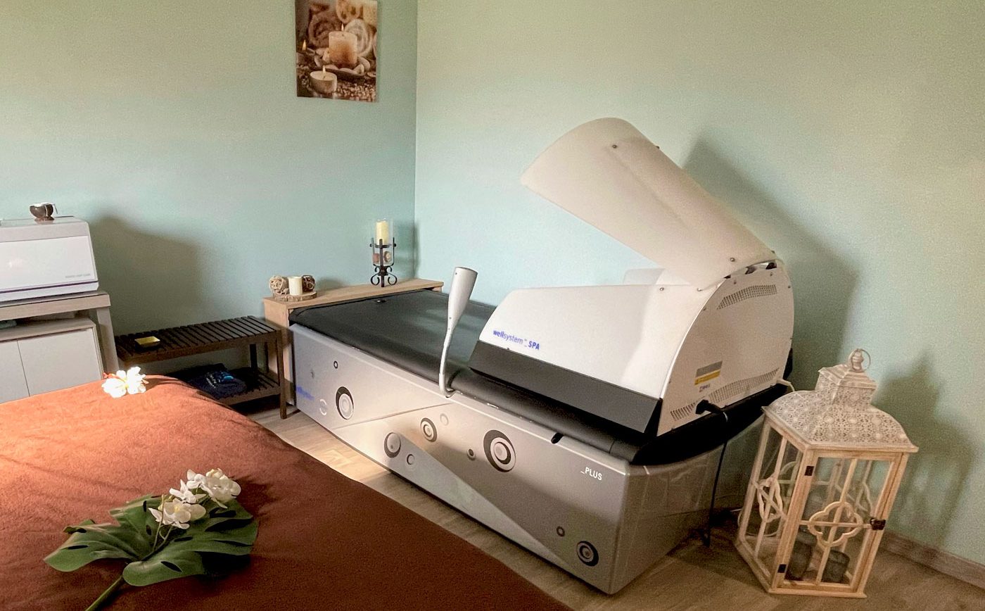 Espace hydromassage de l'institut Andiroba Spa